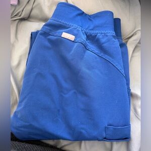 Figs winning blue kade tall cargo scrub pants size XXS tall